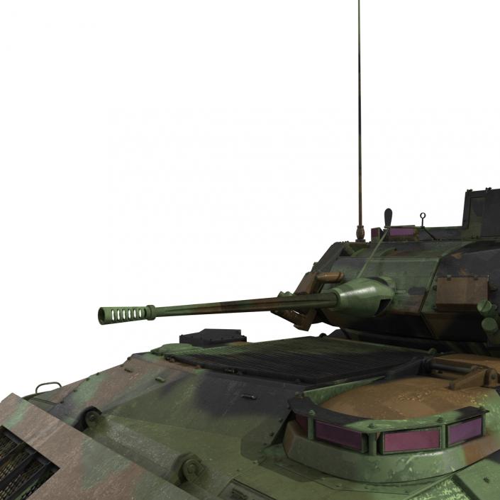3D Infantry Fighting Vehicle Bradley M2 Camo