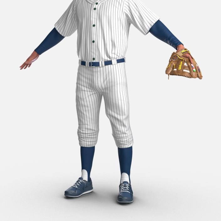 3D model Baseball Player Generic 6
