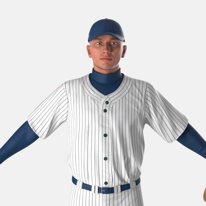 3D model Baseball Player Generic 6