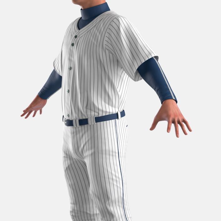 3D model Baseball Player Generic 5