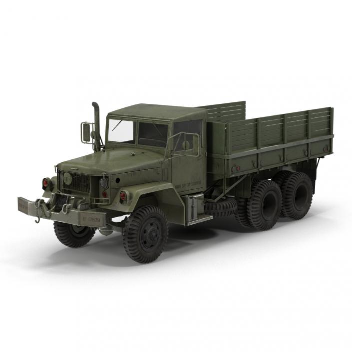 3D Military Cargo Truck m35a2