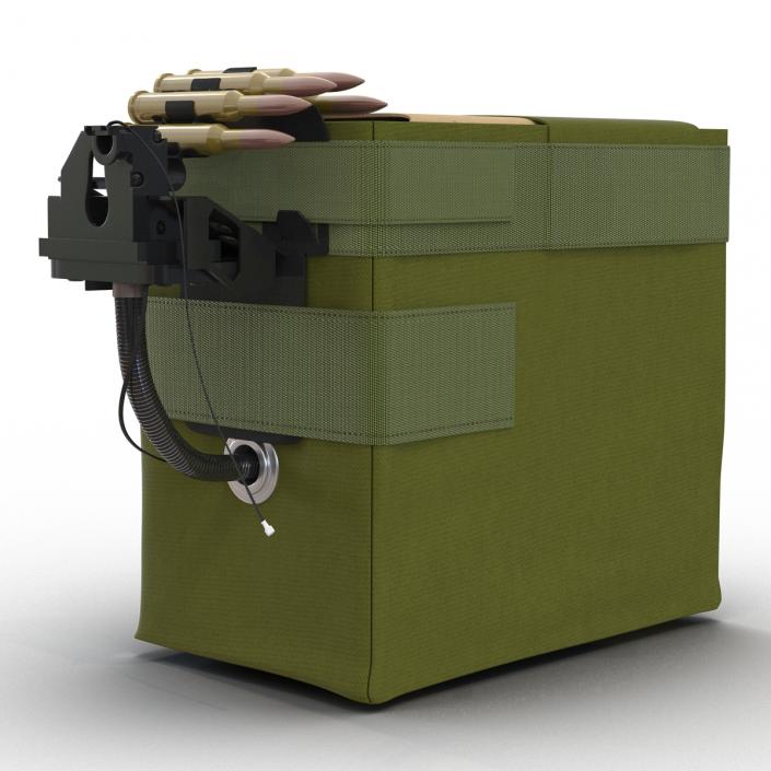 3D Ammo Box for Machine Gun 2