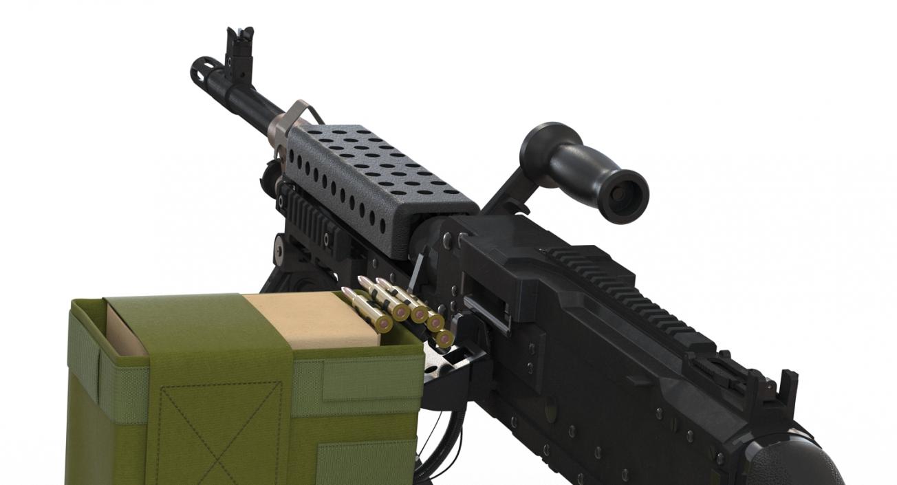 3D M240 Machine Gun