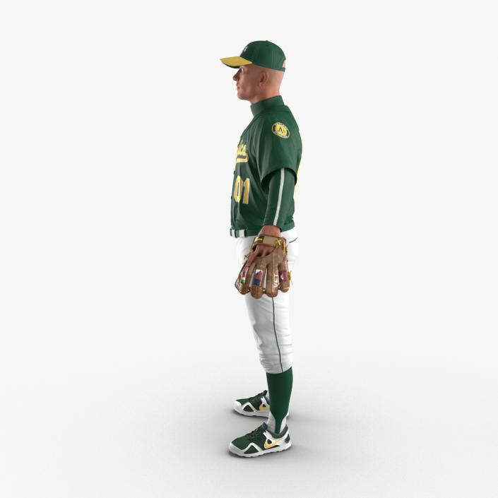 3D model Baseball Player Athletics