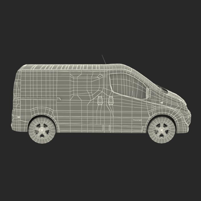 3D model Renault Trafic 2013 Simple Interior