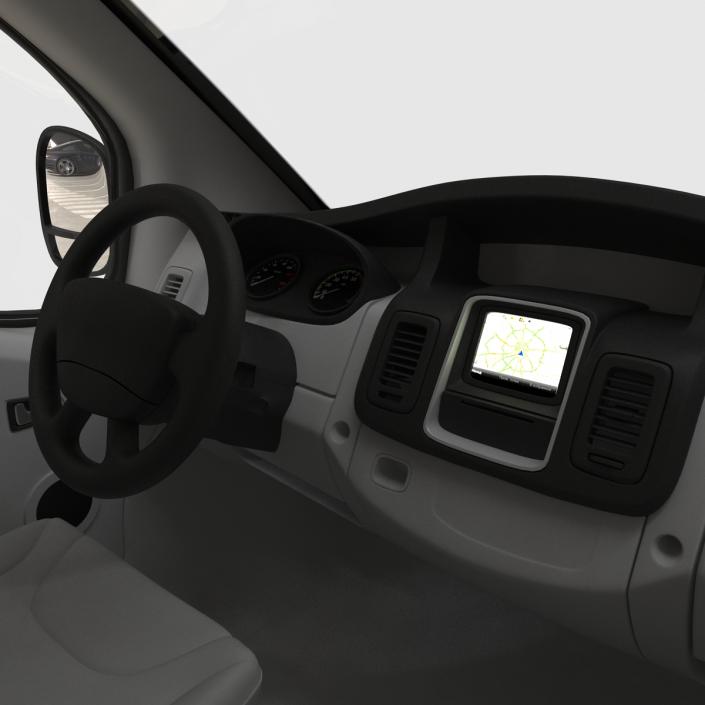 Opel Vivaro 2013 Simple Interior 3D