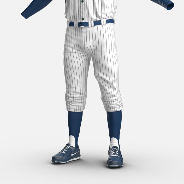 3D model Baseball Player Outfit Twins 3