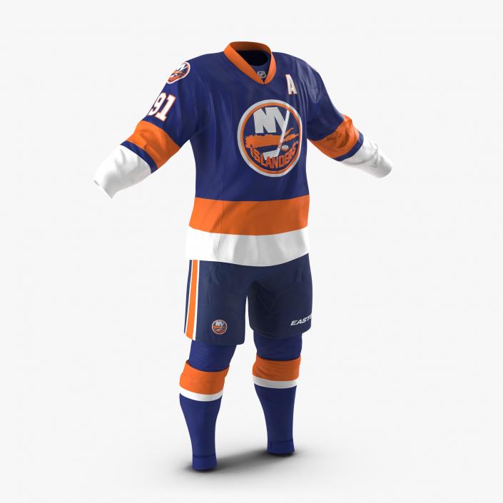 Hockey Uniform NY Rangers 3D model