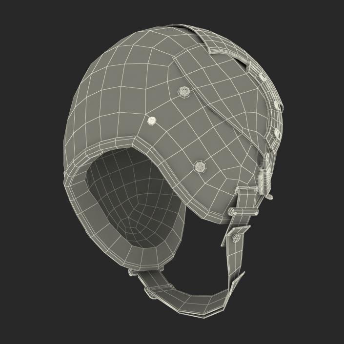 3D Military Pilot Helmet 2 model