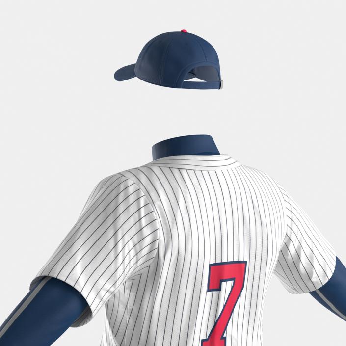 Baseball Player Outfit Generic 9 3D