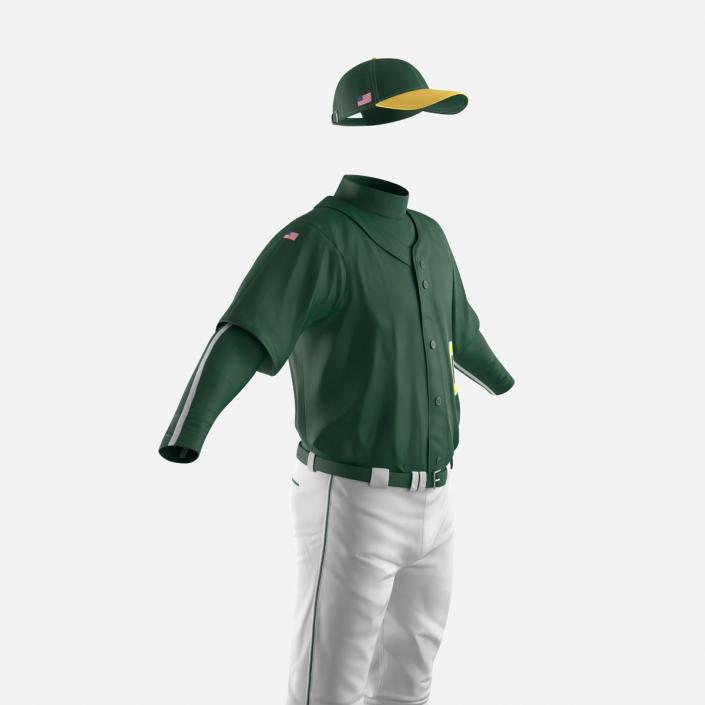 Baseball Player Outfit Generic 2 3D