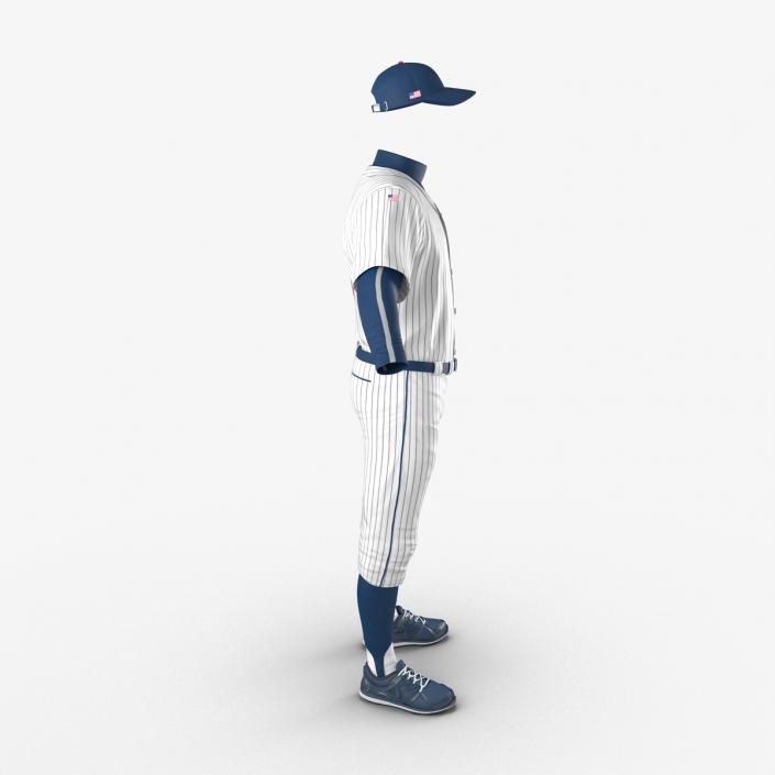 Baseball Player Outfit Generic 7 3D