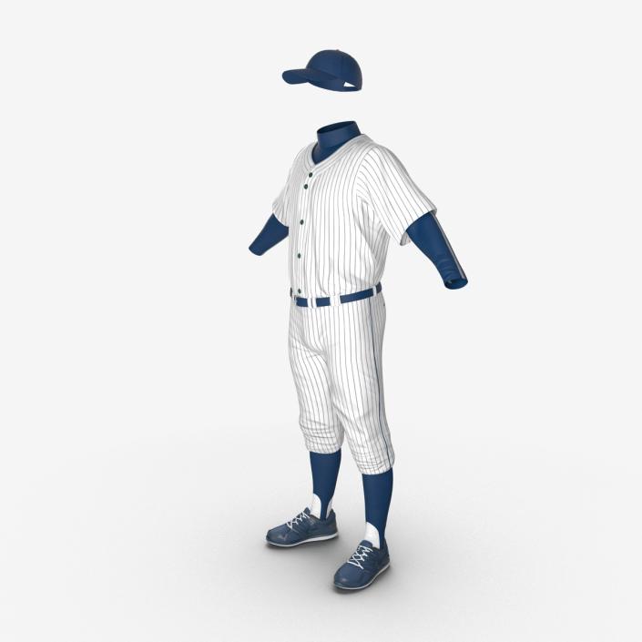 Baseball Player Outfit Generic 7 3D