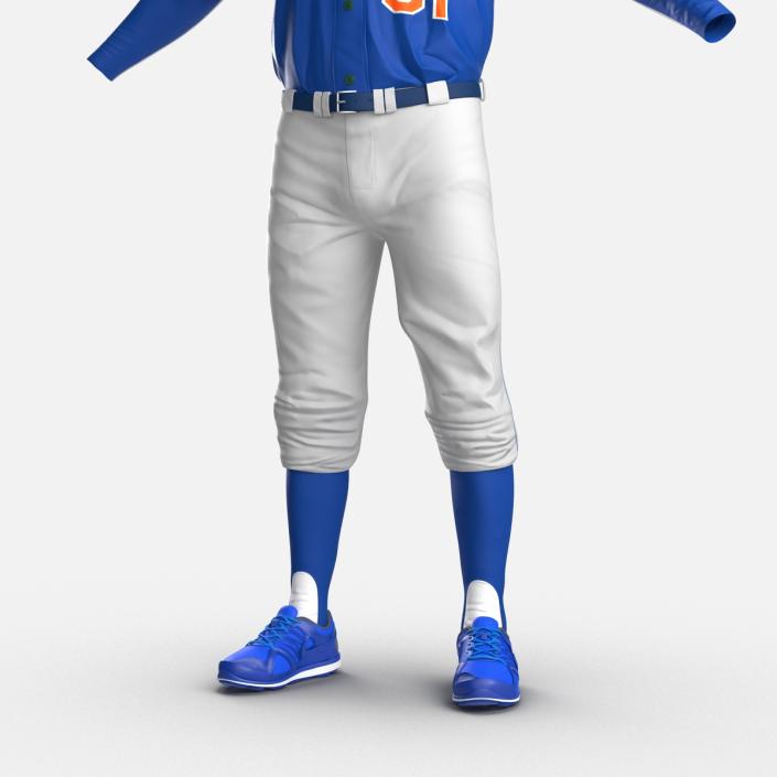 Baseball Player Outfit Generic 5 3D
