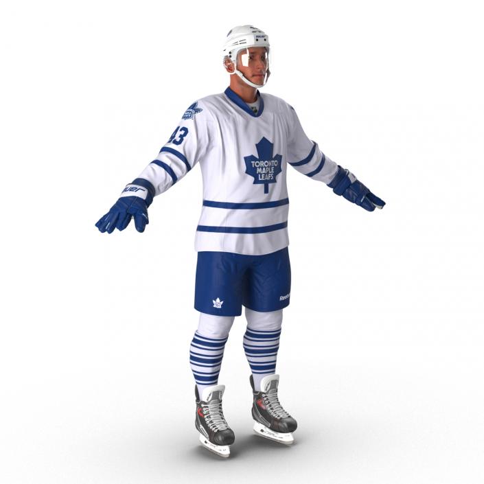3D Hockey Player Toronto Maple Leafs model