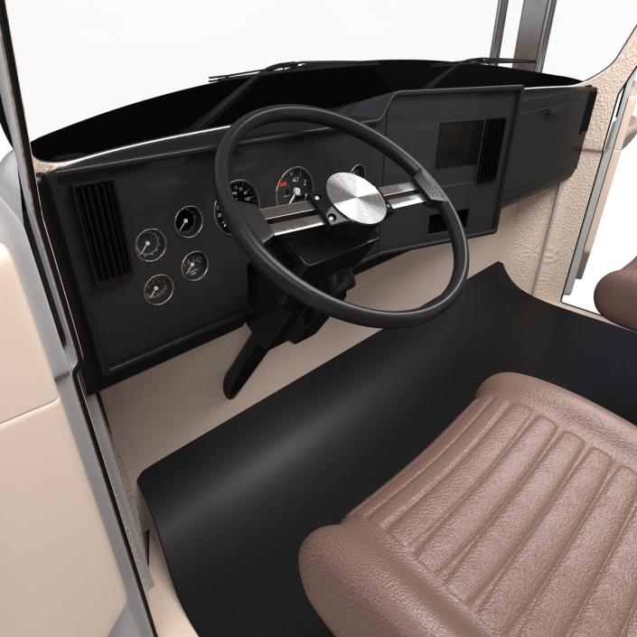 3D Truck Generic 2 Simple Interior