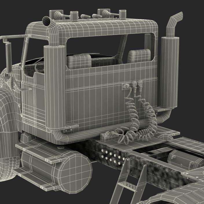 3D Truck Generic 2 Simple Interior