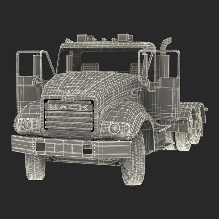 Truck Mack Rigged 3D