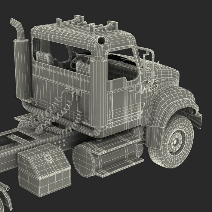 Truck Mack Rigged 3D