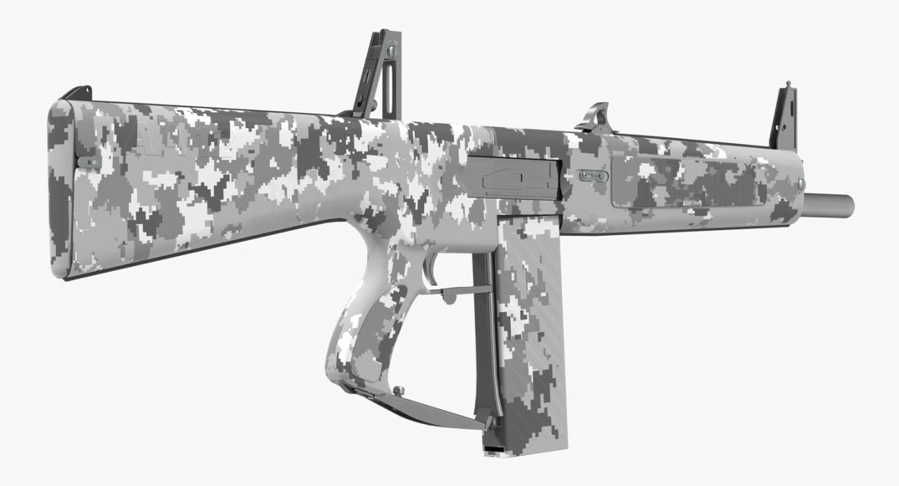 3D model Combat Shotgun AA-12