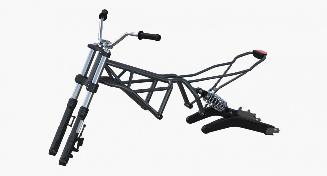 3D Motorcycle Frame