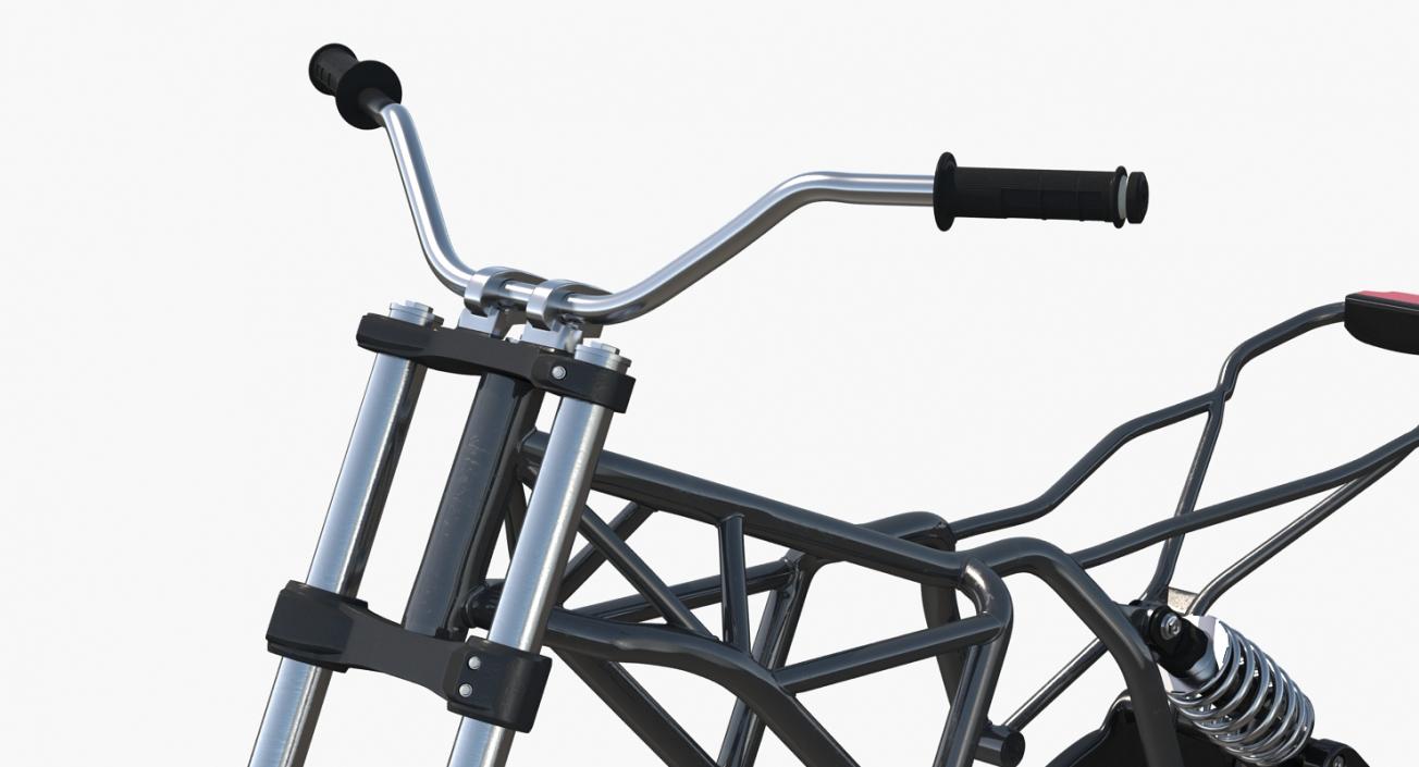 3D Motorcycle Frame