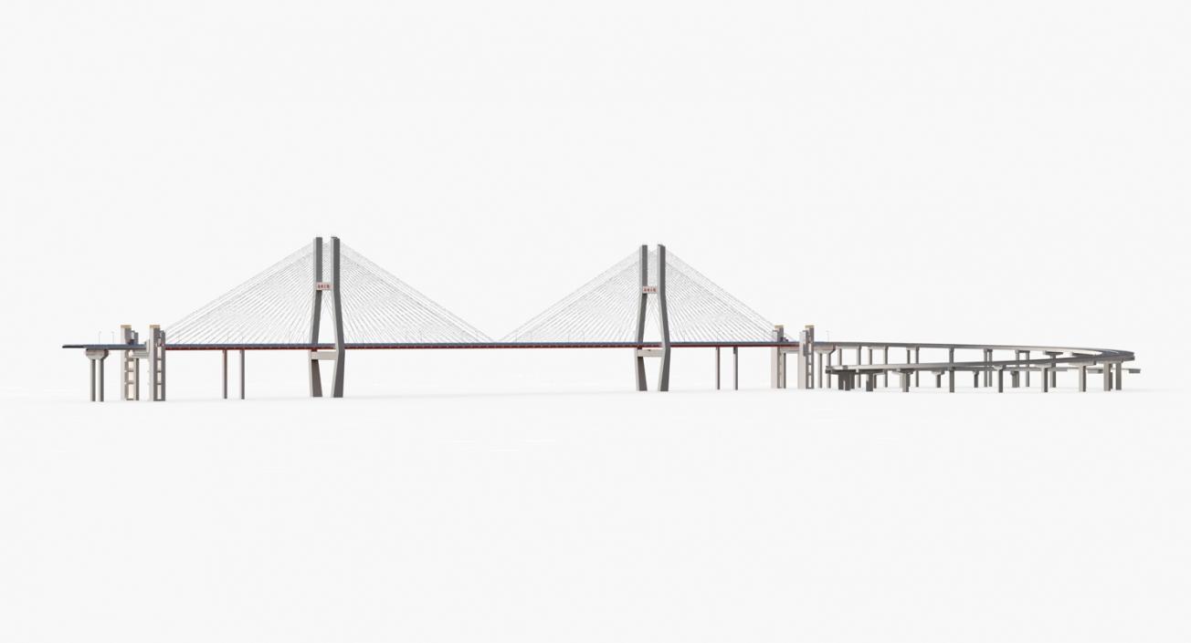 Nanpu Bridge 3D