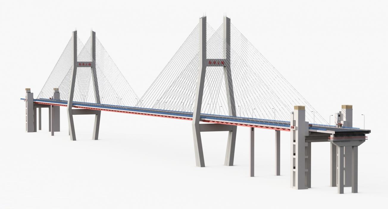 Nanpu Bridge 2 3D model