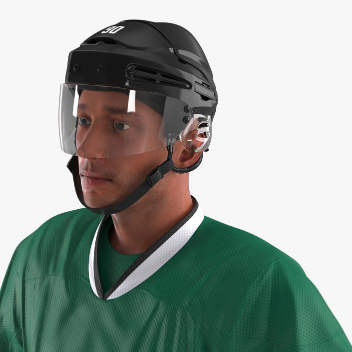 3D Hockey Player Generic