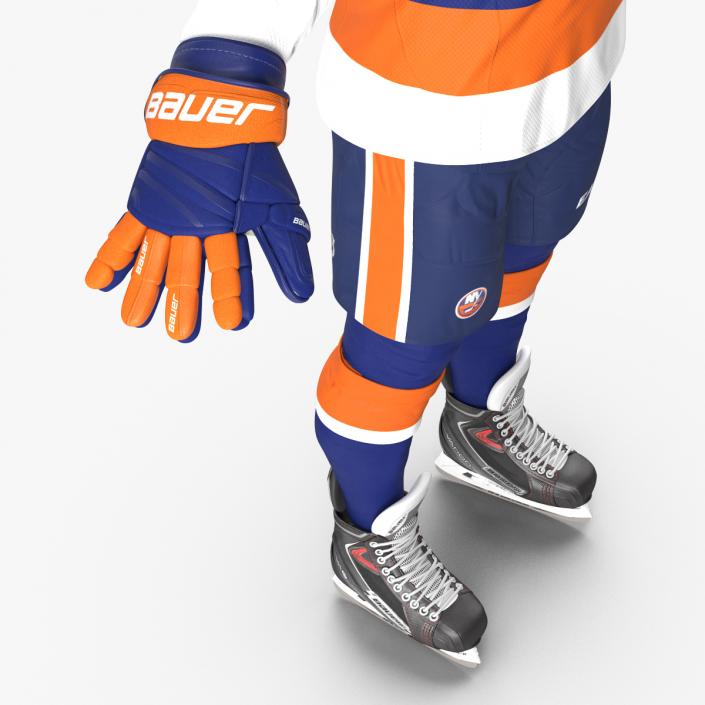 3D Hockey Player Islanders model