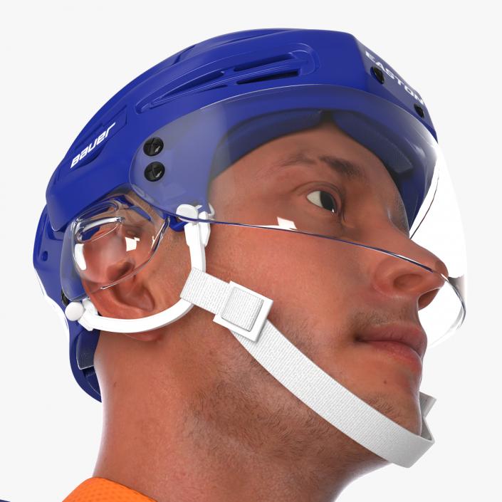 3D Hockey Player Islanders model